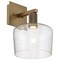 Access Lighting Port Nine Chardonnay, Chardonnay LED Wall Sconce, Antique Brushed Brass Finish, Seeded Glass 63144LEDD-ABB/SDG - alternate 4